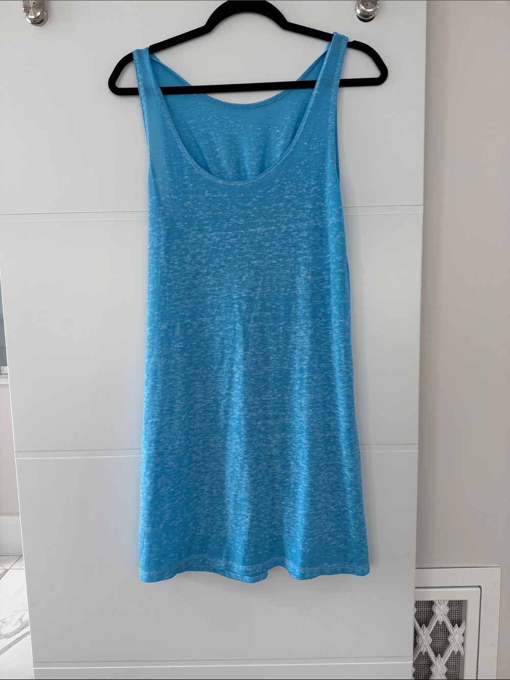 BECCA Light Blue Sleeveless Coverup Tank Dress
